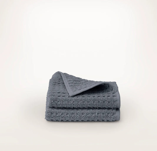 Turkish Waffle Washcloths (Pair) - Mineral