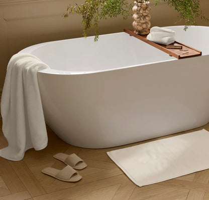 Turkish Ultra Plush Bath Mat - Cream