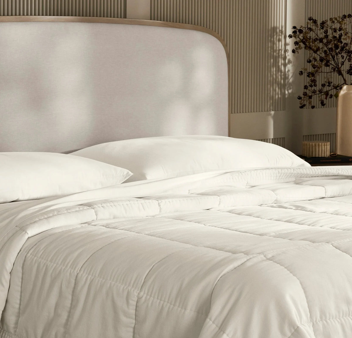 Signature Handstitched Quilt - Cream