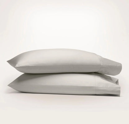 Signature Hemmed Pillowcase Set - Pewter