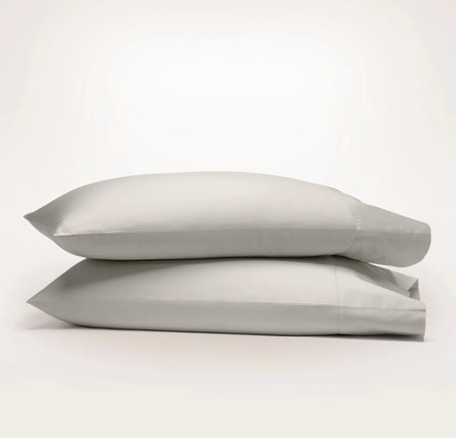 Signature Hemmed Pillowcase Set - Pewter