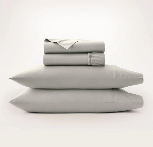 Signature Hemmed Sheet Set - Pewter