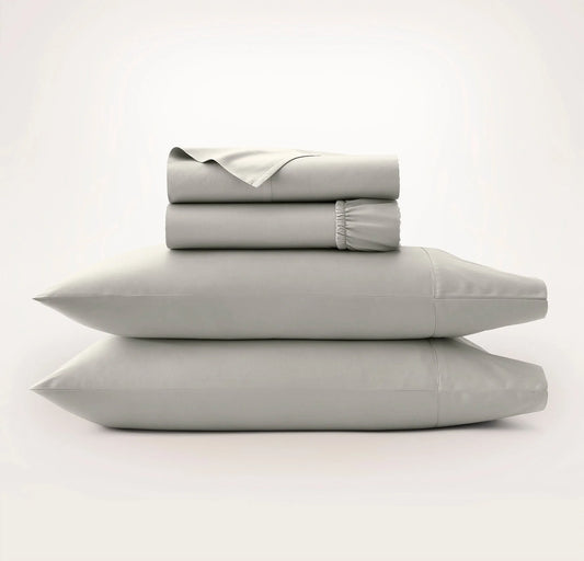 Signature Hemmed Sheet Set - Pewter