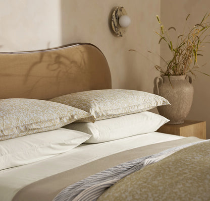 Signature Hemmed Duvet Set - Honey Garden
