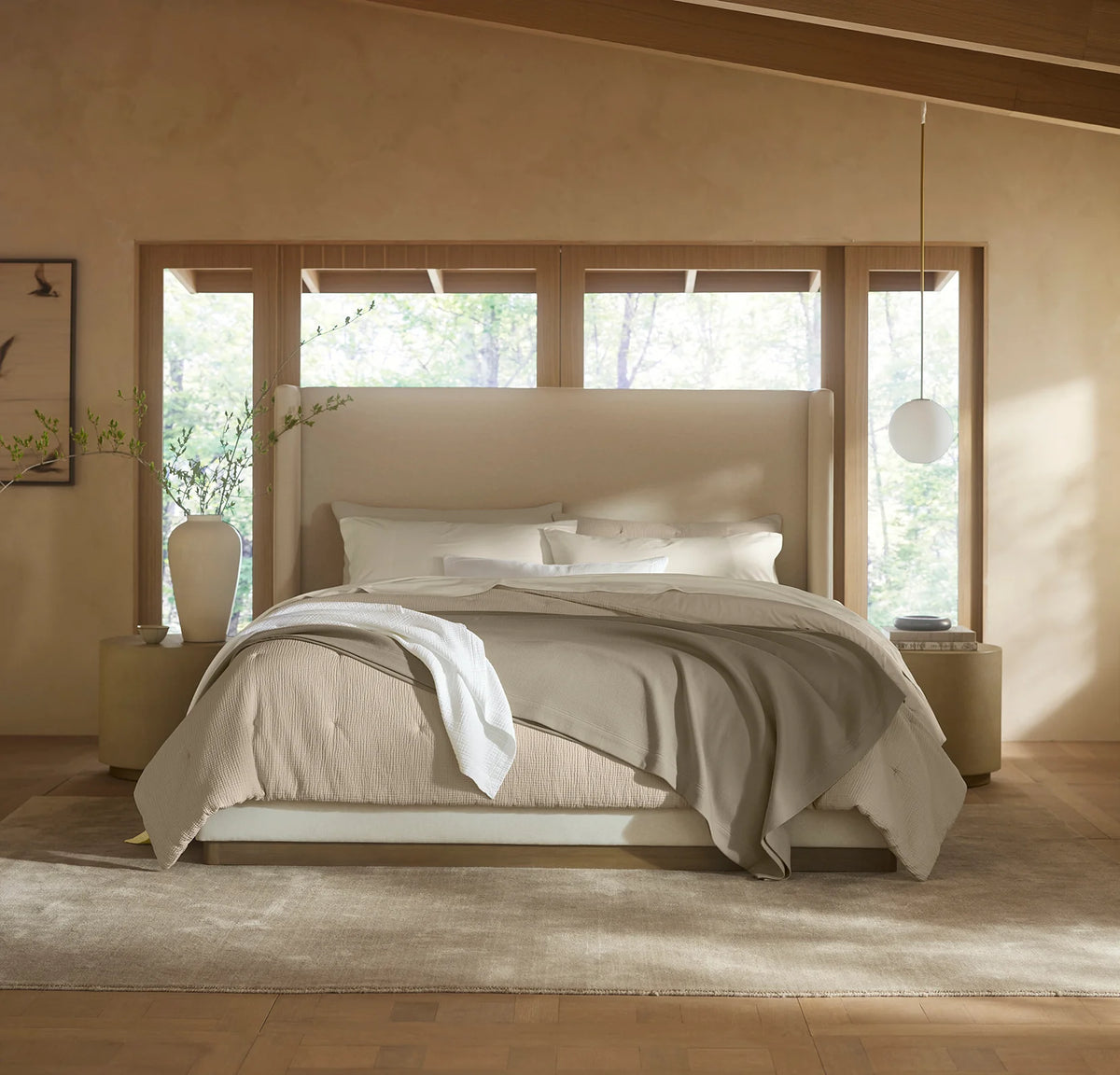 Essential Bed Blanket - Oak
