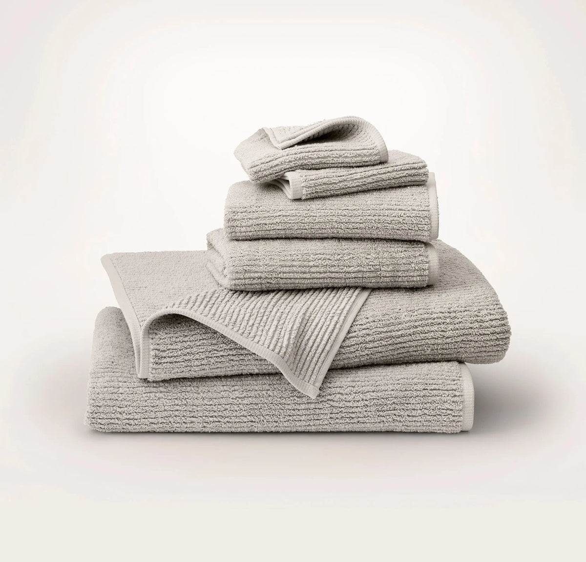 Turkish Ribbed Bath Sheet Set