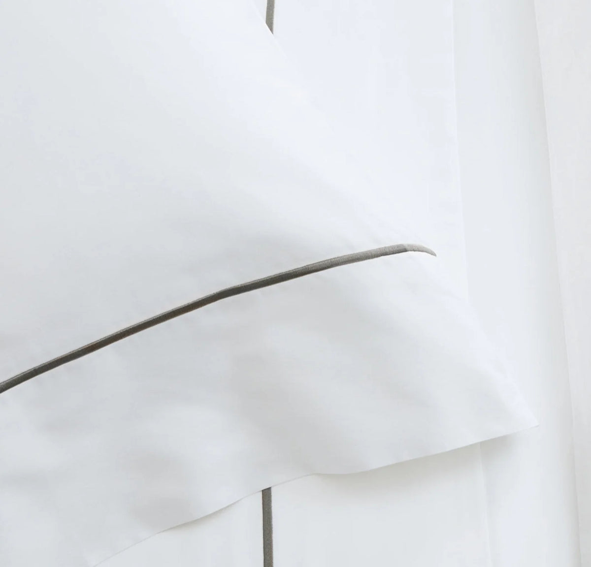 Signature Embellished Sheet Set - White/Stone Embroidered