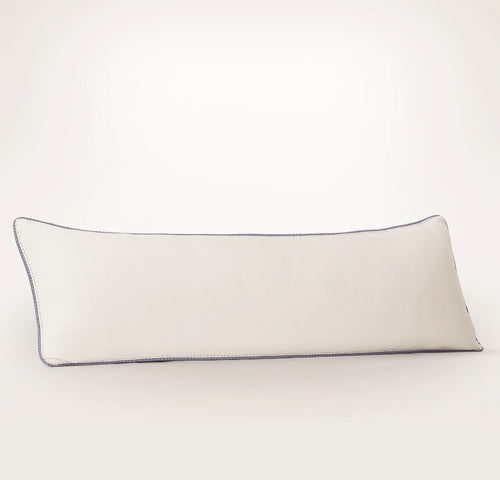 Threadmark Pillow Cover (Grand Lumbar) - Soft White/Melange Bay