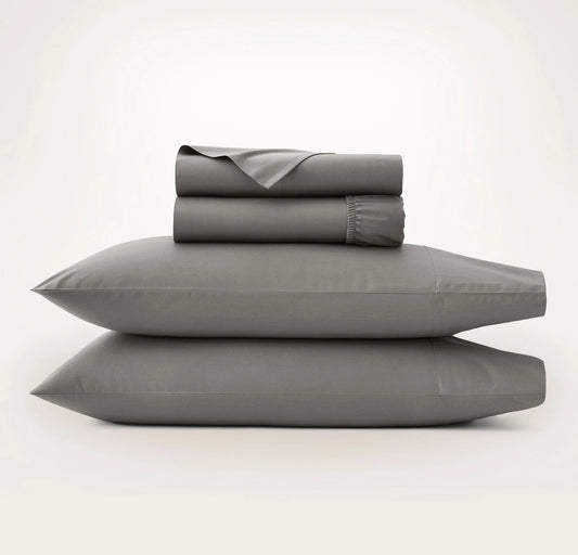 Signature Hemmed Sheet Set - Stone