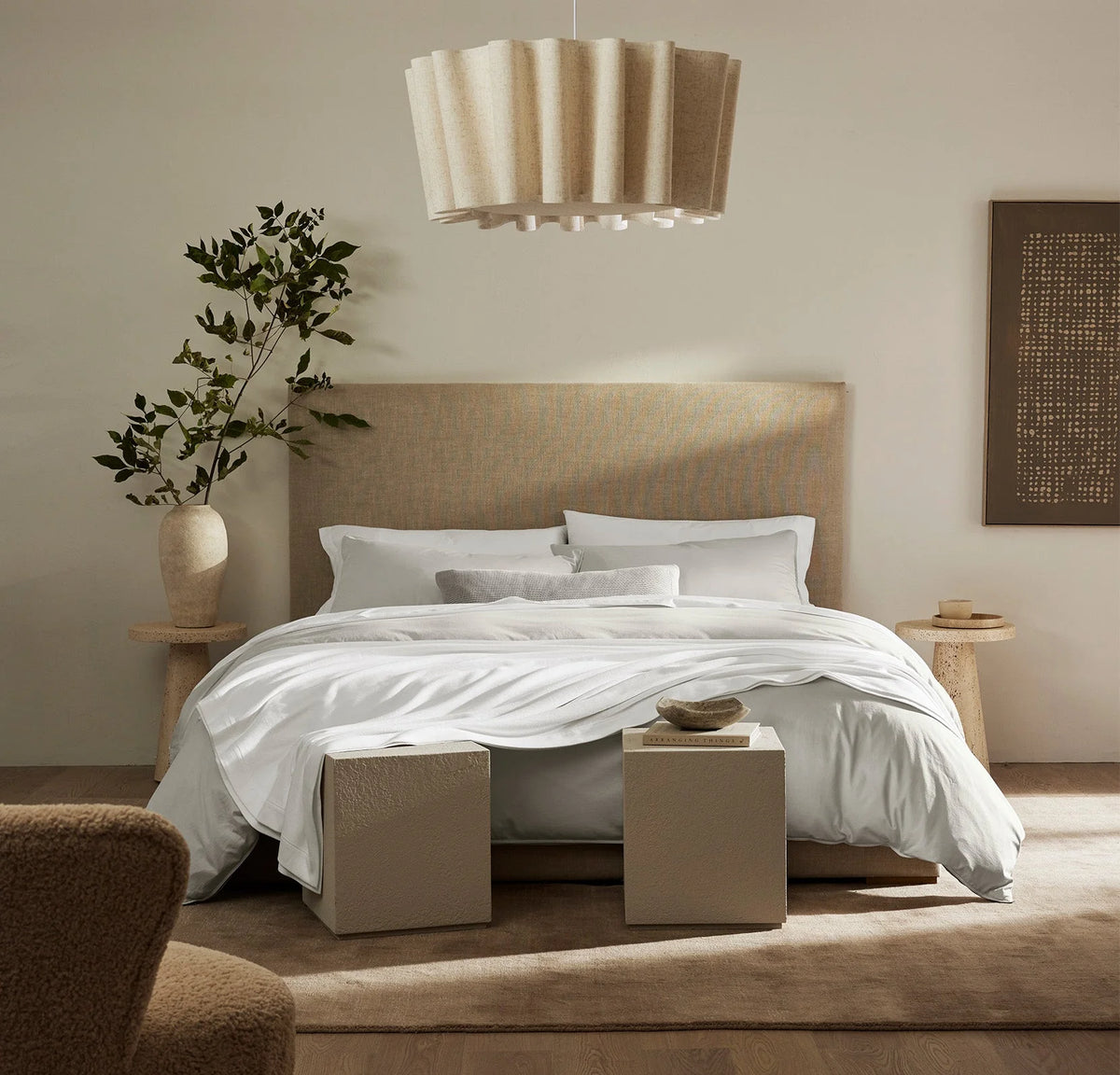Essential Bed Blanket - White