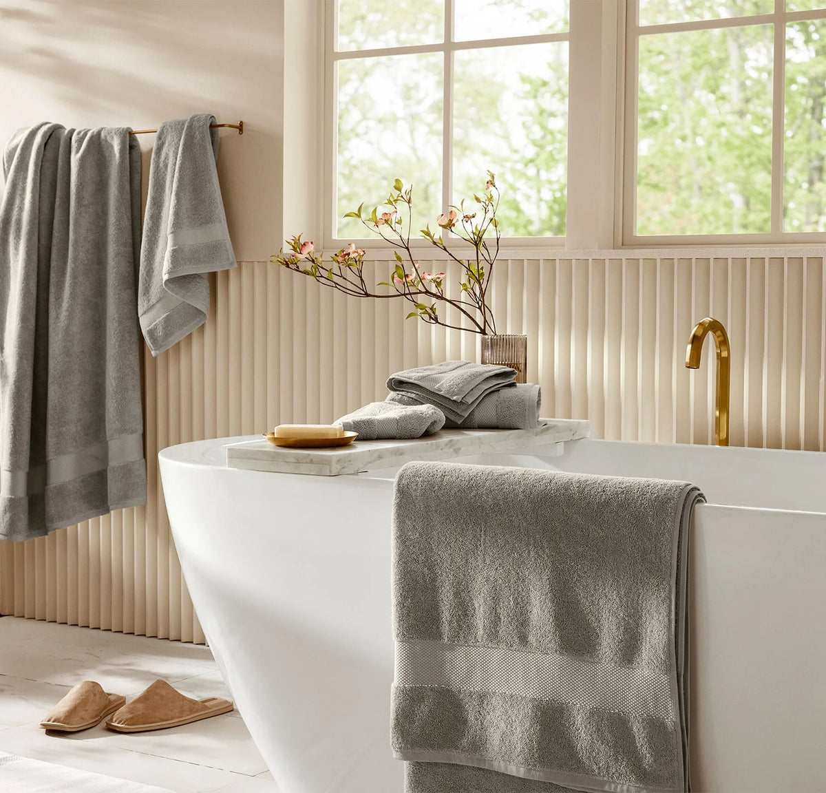 Plush Bath Sheet Set