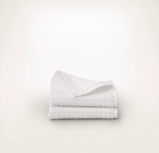Turkish Waffle Washcloths (Pair) - White