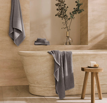 Turkish Waffle Bath Towel Set