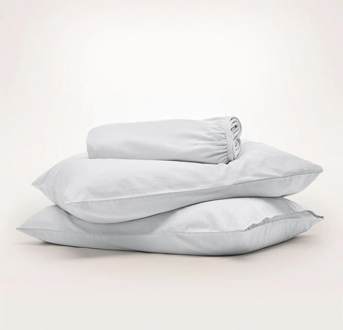 Signature Vintage Washed "No Flat Sheet" Sheet Set