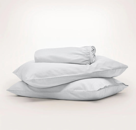 Signature Vintage Washed "No Flat Sheet" Sheet Set