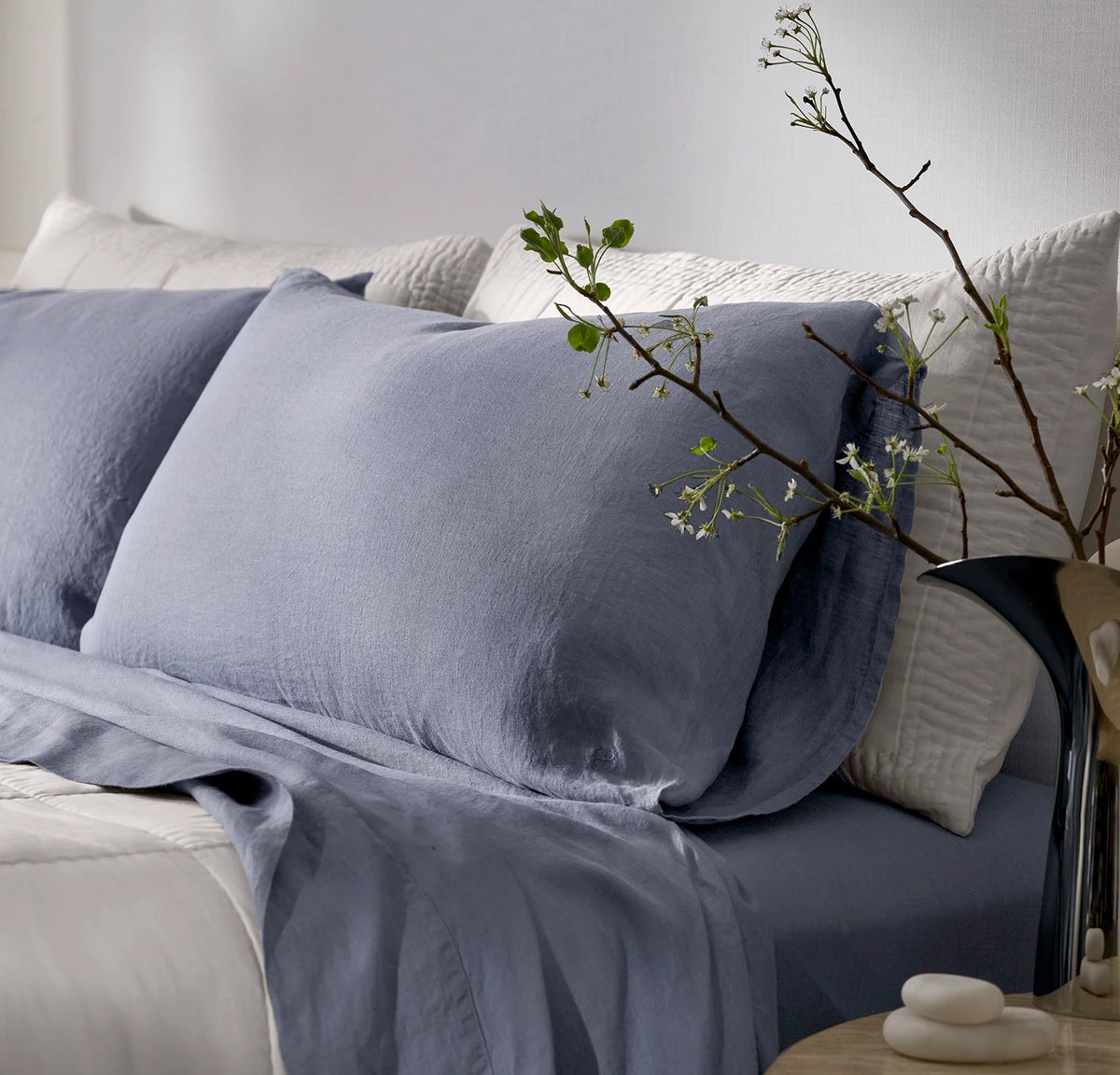 Linen Sheet Set - Melange Bay