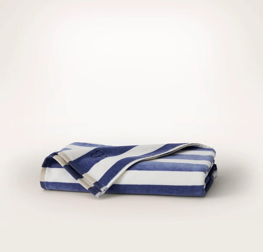 The Beach Towel - Mineral Harbor Stripe