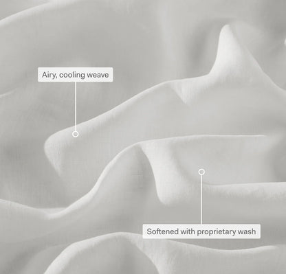 Linen Sheet Set - White