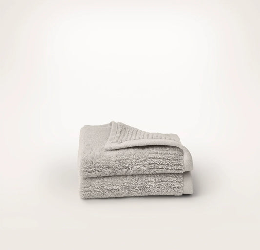 Turkish Ultra Plush Washcloths (Pair) - Pewter