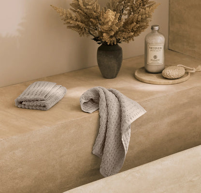 Turkish Waffle Washcloths (Pair) - Oak