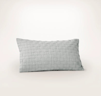 Linen Woven Icon Pillow Cover (Petite Lumbar) - Melange Shore