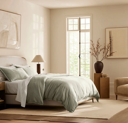 Linen Duvet Set - Sageleaf
