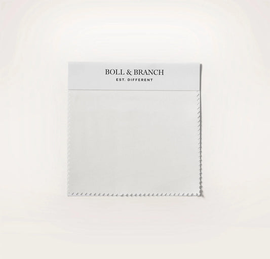Summit Supima Fabric Swatch - White