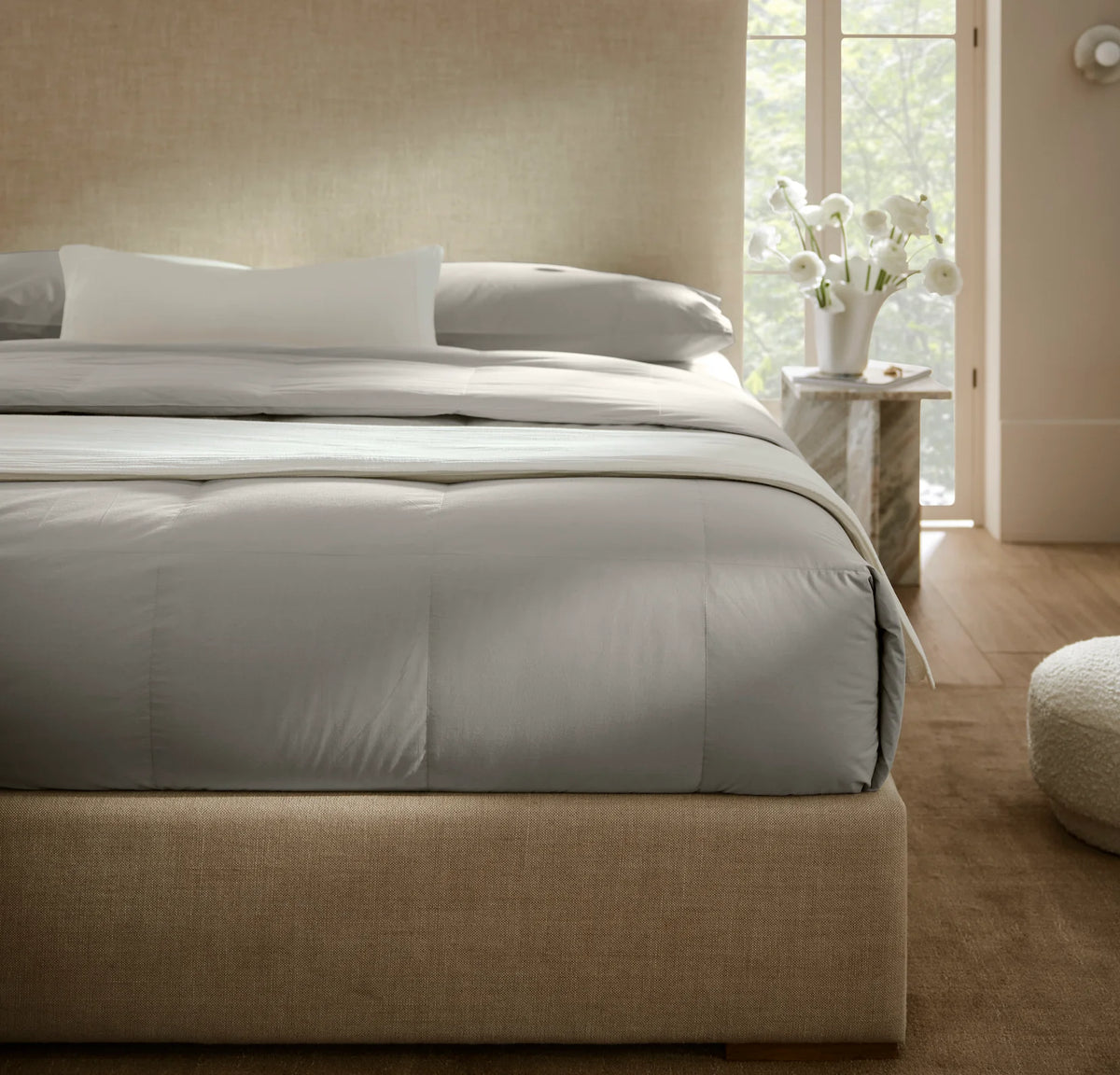 Percale Quilted Comforter Starter Bundle