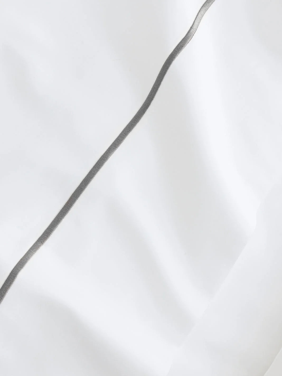 Signature Embellished Pillowcase Set - White/Stone Embroidered