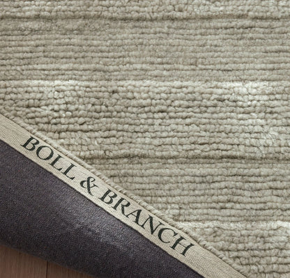 Modern Framed Rug - Heathered Natural