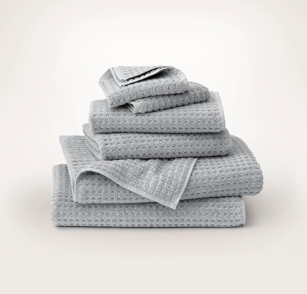 Turkish Waffle Bath Towel Set