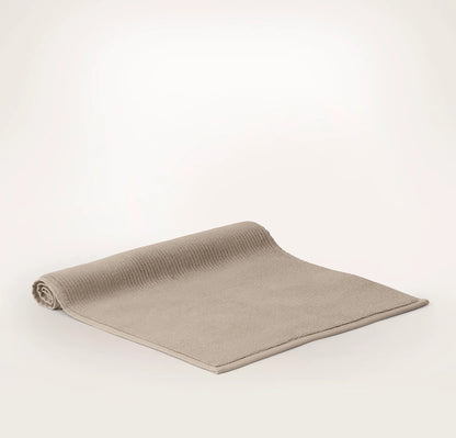Turkish Ribbed Bath Mat - Oak