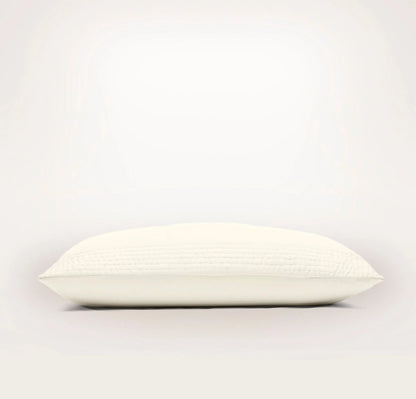 Signature Handstitched Quilted Sham - Cream