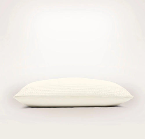 Signature Handstitched Quilted Sham - Cream