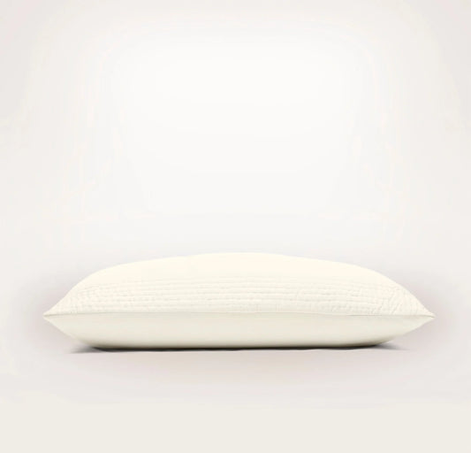 Signature Handstitched Quilted Sham - Cream