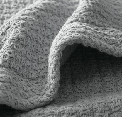 Modern Crochet Bed Blanket - Shore