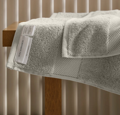 Plush Bath Sheet - Pewter