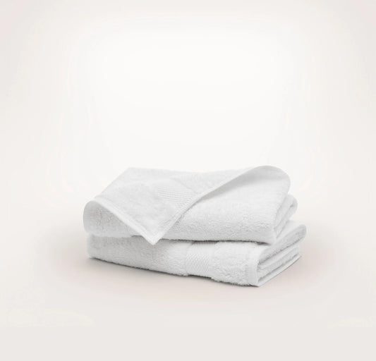 Plush Hand Towels (Pair) - White