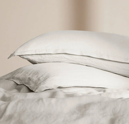Linen Duvet Set - Mist