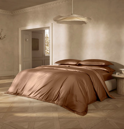 Summit Supima Duvet Set - Chestnut