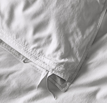 Signature Vintage Washed Duvet Set - Vintage Sky