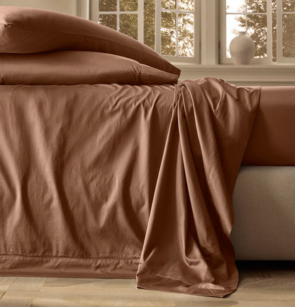Summit Supima Fabric Swatch - Chestnut