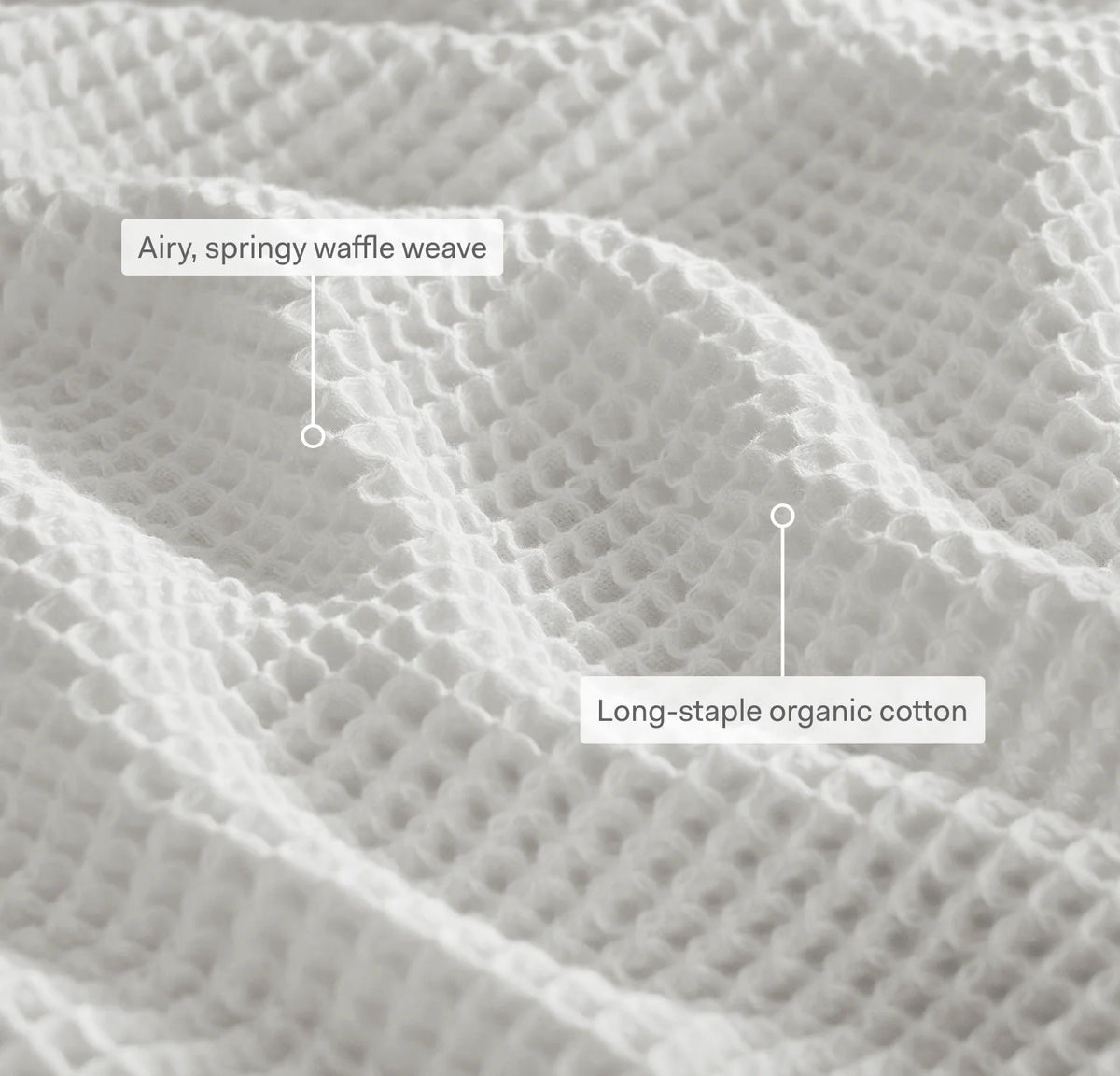 Waffle Bed Blanket - Oak