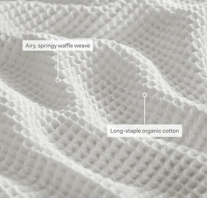Waffle Bed Blanket - Oak