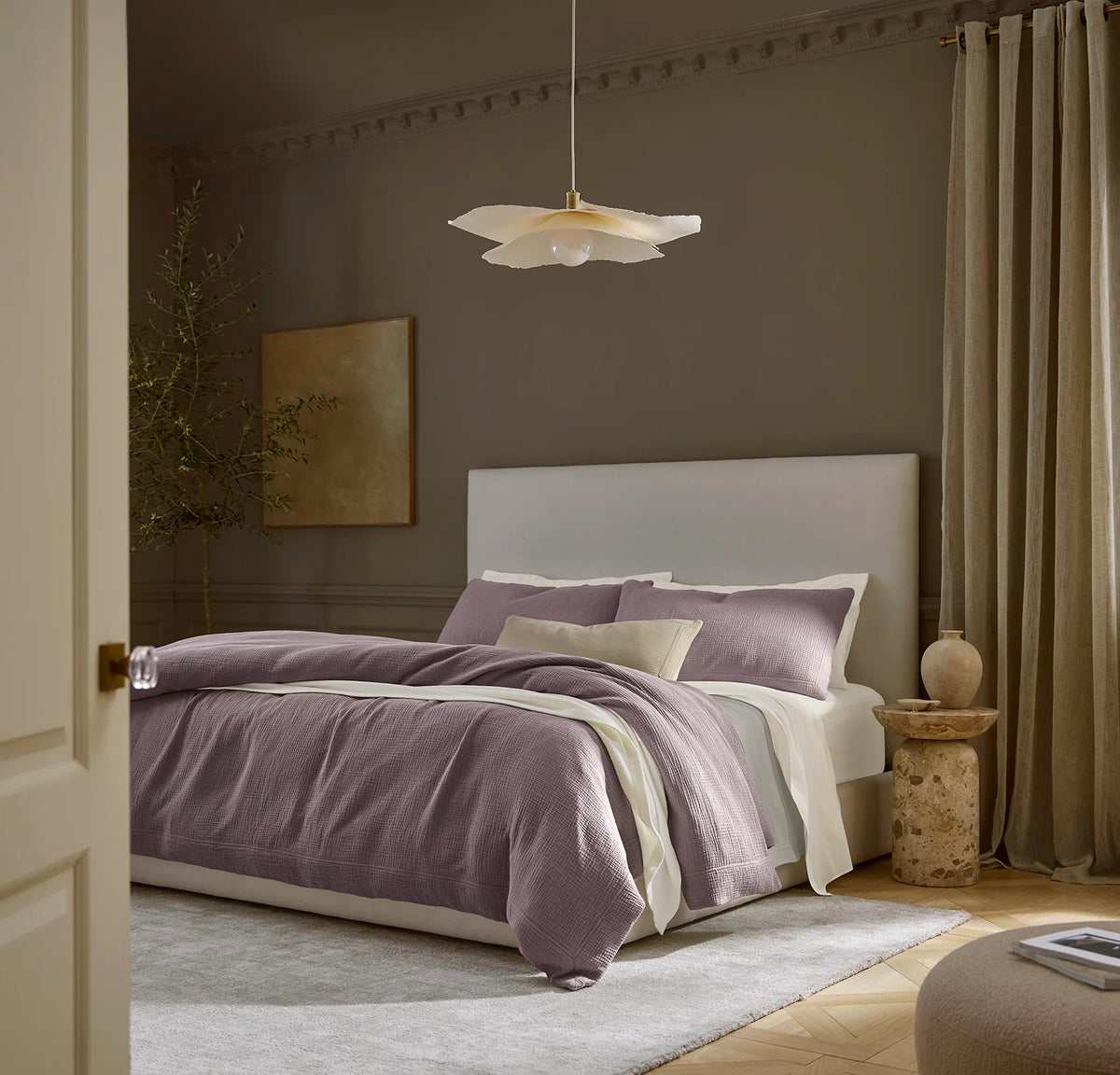 Dream Duvet Set - Plum