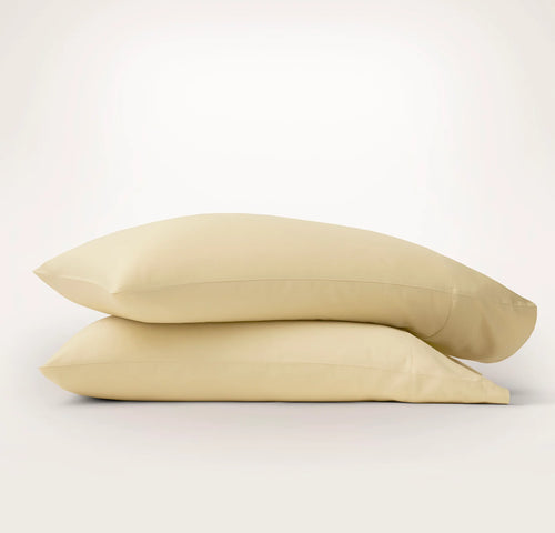 Signature Hemmed Pillowcase Set - Buttercup