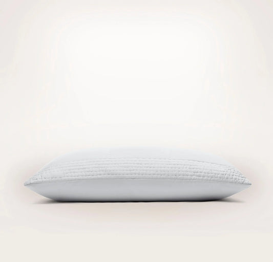 Signature Handstitched Quilted Sham - Sky