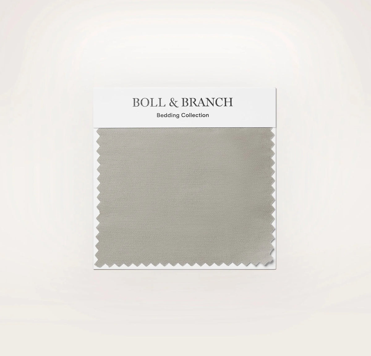 Percale Hemmed Fabric Swatch - Pewter