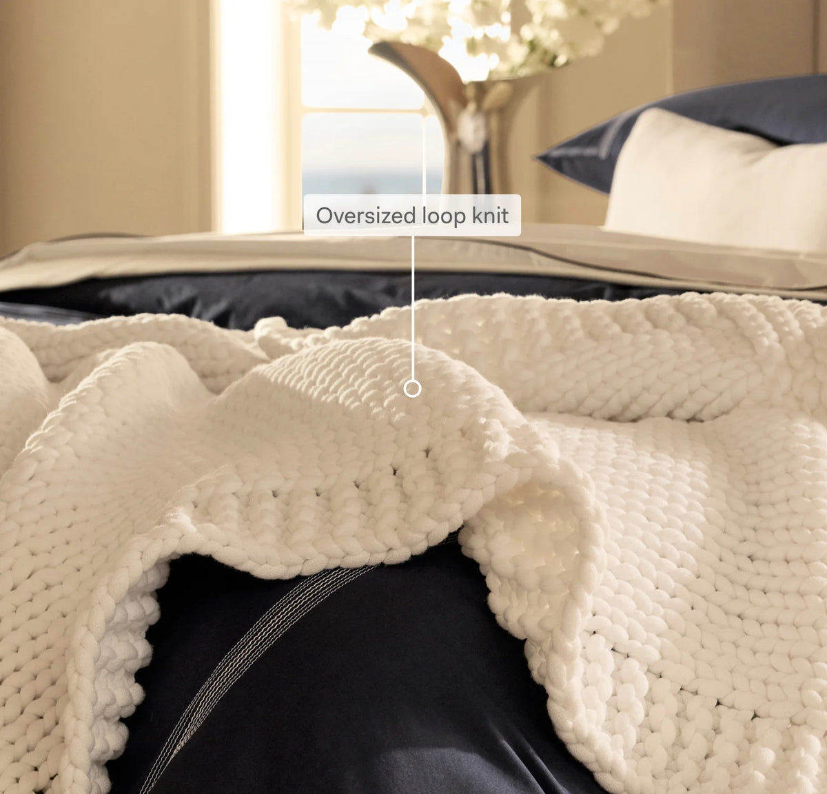 SuperLoop Throw Blanket - Hydrangea