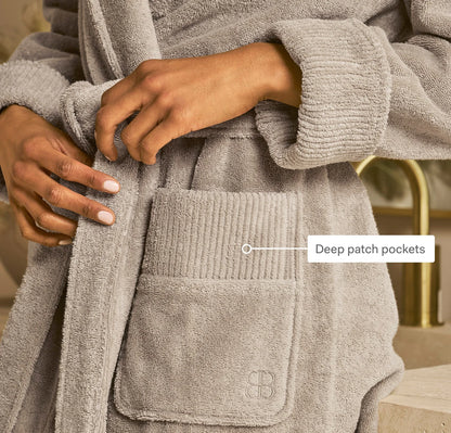 Turkish Ultra Plush Robe - White